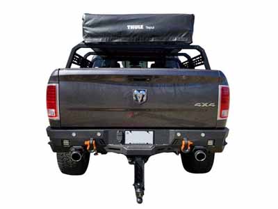 Chassis Unlimited CUB910031 Octane Series Rear Bumper without Parking Sensors for 2009-2018 Ram 1500 / Chassis Unlimited CUB910031 Rear Bumper