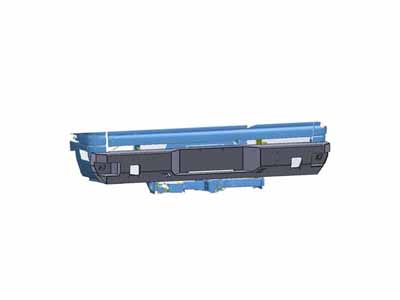 Chassis Unlimited CUB910051 Octane Series Rear Bumper for 1994-2002 Dodge Ram 1500/2500/3500 / Chassis Unlimited CUB910051 Rear Bumper