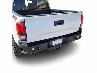 Chassis Unlimited CUB910231 Octane Series Rear Bumper W/O Park Sensors for 2016-2023 Toyota Tacoma / Chassis Unlimited CUB910231 Rear Bumper