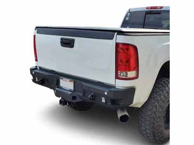 Chassis Unlimited CUB910541 Octane Series Rear Bumper W/O Sensors for 2011-2014 GMC 2500HD/3500HD / Chassis Unlimited CUB910541 Rear Bumper