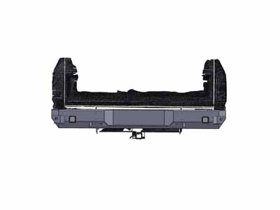 Chassis Unlimited CUB910561 Octane Series Rear Bumper for 1989-1993 Dodge Ram 2500/3500 / Chassis Unlimited CUB910561 Rear Bumper