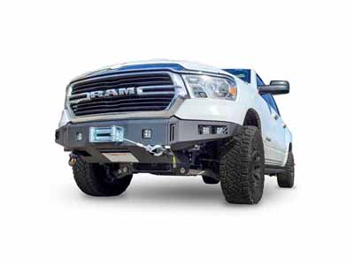 Chassis Unlimited CUB940101 Octane Series Front Winch Bumper W/O Park Sensors for 2019-2021 Ram 1500 / Chassis Unlimited CUB940101 Front Winch Bumper