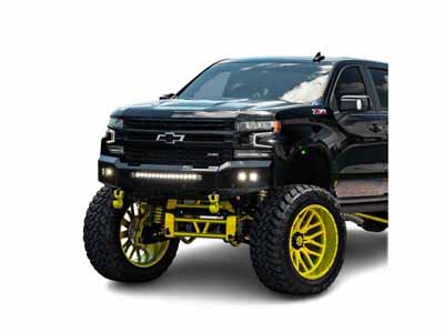 Chassis Unlimited CUB940172 Octane Series Front Winch Bumper W/Sensors for 2019-2021 Silverado 1500 / Chassis Unlimited CUB940172 Front Winch Bumper