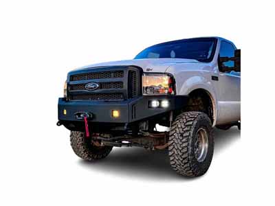 Chassis Unlimited CUB940191 Octane Series Front Winch Bumper for 1999-2004 Ford Superduty F250/F350 / Chassis Unlimited CUB940191 Front Winch Bumper
