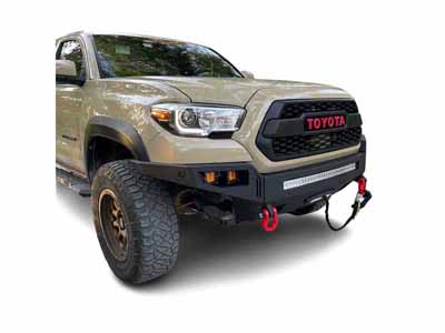Chassis Unlimited CUB940231 Octane Series Front Winch Bumper for 2016-2023 Toyota Tacoma / Chassis Unlimited CUB940231 Front Winch Bumper