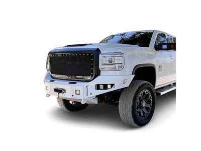 Chassis Unlimited CUB940302 Octane Front Winch Bumper W/Sensors for 2015-2019 GMC 2500HD/3500HD / Chassis Unlimited CUB940302 Front Winch Bumper