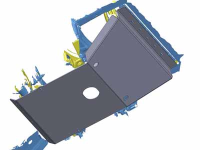 Chassis Unlimited CUB940415 Skid Plate for 1995-2004 Toyota Tacoma / Chassis Unlimited CUB940415 Skid Plate