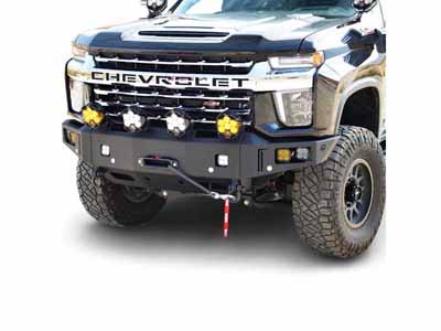 Chassis Unlimited CUB940551 Octane Front Winch Bumper W/O Sensors for 2020-2023 Silverado 2500/3500 / Chassis Unlimited CUB940551 Front Winch Bumper