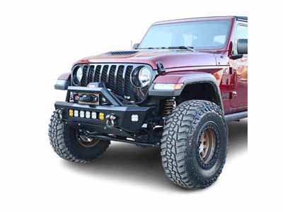 Chassis Unlimited CUB940581 Octane Series Front Bumper for 2020-2022 Jeep Gladiator JT & Wrangler JL / Chassis Unlimited CUB940581 Front Bumper