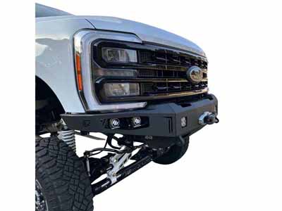 Chassis Unlimited CUB940751 Octane Front Winch Bumper Black Powdercoat for 2023-Up Ford F250/F350 / Chassis Unlimited CUB940751 Front Bumper