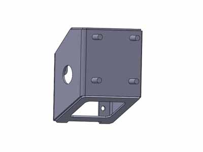 Chassis Unlimited CUB96001_MOUNT Swing Out Bumper Spare Tire Mount / Chassis Unlimited CUB96001_MOUNT Spare Tire Mount