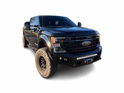 Chassis Unlimited CUB980141 Attitude Series Front Winch Bumper for 2017-2022 Ford F250/F350 / Chassis Unlimited CUB980141 Front Winch Bumper