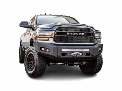 Chassis Unlimited CUB980322 Attitude Front Winch Bumper W/Sensors for 2019-2023 Ram 2500/3500 / Chassis Unlimited CUB980322 Front Winch Bumper