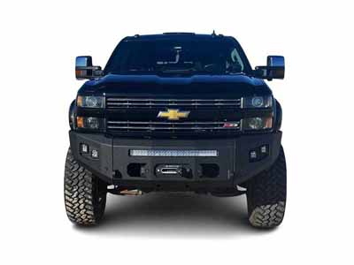 Chassis Unlimited CUB980381 Attitude Front Winch Bumper W/O Sensors for 2015-19 Silverado 2500/3500 / Chassis Unlimited CUB980381 Front Winch Bumper