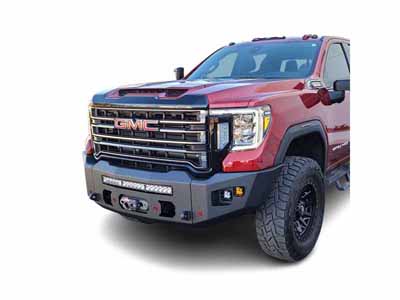 Chassis Unlimited CUB980572 Attitude Series Front Winch Bumper for 2020-2023 GMC Sierra 2500/3500 / Chassis Unlimited CUB980572 Front Winch Bumper