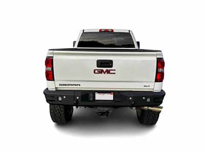 Chassis Unlimited CUB990301 Attitude Rear Bumper W/O Sensors for 2015-19 Silverado/Sierra 2500/3500 / Chassis Unlimited CUB990301 Rear Bumper