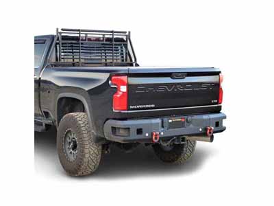 Chassis Unlimited CUB990552 Attitude Series Rear Bumper W/Sensors for 2020-2023 Silverado 2500/3500 / Chassis Unlimited CUB990552 Rear Bumper