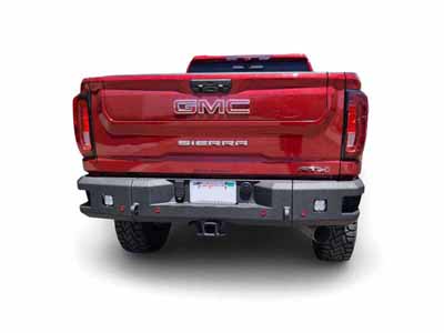 Chassis Unlimited CUB990572 Attitude Series Rear Bumper W/Sensors for 2020-2023 Sierra 2500/3500 / Chassis Unlimited CUB990572 Rear Bumper
