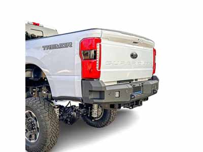 Chassis Unlimited CUB990712 Attitude Rear Bumper W/Sensors for 2023-Up Ford F250/F350 Superduty / Chassis Unlimited CUB990712 Rear Bumper