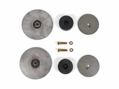 Clayton Off Road COR-1200503 Jeep Wrangler Rear Coil Bucket Kit 1997-2006 TJ/LJ / Clayton Off Road COR-1200503 Coil Bucket Gussets