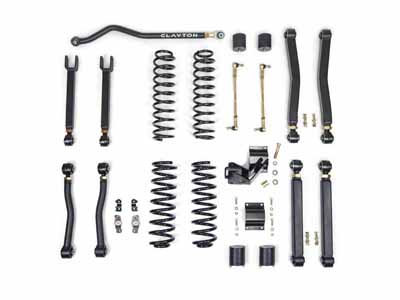 Clayton Off Road COR-3008025 Jeep Wrangler 2.5-inch Overland Plus Lift Kit 2007-2018 JK / Clayton Off Road COR-3008025 Lift Kit