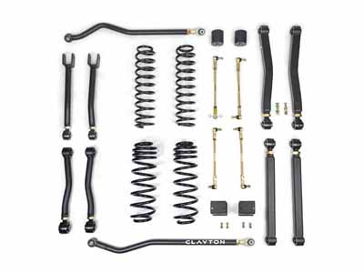 Clayton Off Road COR-3009125 Jeep Wrangler Diesel 2.5-inch Overland Plus Lift Kit 2020-2023 JL / Clayton Off Road COR-3009125 Lift Kit