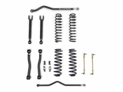 Clayton Off Road COR-3108215 Jeep Wrangler 1.5-inch Ride Right+ Lift Kit 2007-2018 JK 2 or 4 Door / Clayton Off Road COR-3108215 Lift Kit
