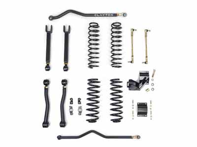 Clayton Off Road COR-3108225 Jeep Wrangler 2.5-inch Ride Right+ Lift Kit 2007-2018 JK 2 or 4 Door / Clayton Off Road COR-3108225 Lift Kit
