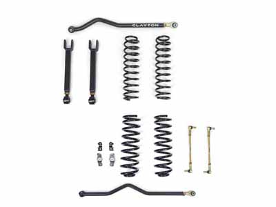 Clayton Off Road COR-3108415 Jeep Wrangler 1.5-inch Ride Right+ Lift Kit 2007-2018 JK 4 Door / Clayton Off Road COR-3108415 Lift Kit