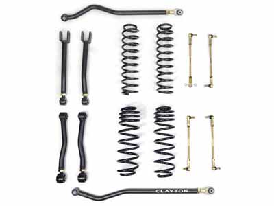 Clayton Off Road COR-3109215 Jeep Wrangler 1.5-inch Ride Right+ Lift Kit 2018+ JL 2 or 4 Door / Clayton Off Road COR-3109215 Lift Kit
