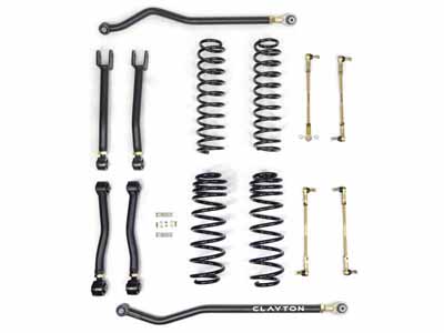 Clayton Off Road COR-3109235 Jeep Wrangler 3.5-inch Ride Right+ Lift Kit 2018+ JL 2 or 4 Door / Clayton Off Road COR-3109235 Lift Kit