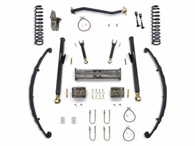 Clayton Off Road COR-3201011 Jeep Cherokee 4.5-inch Long Arm Lift Kit 1984-2001 XJ / Clayton Off Road COR-3201011 Lift Kit