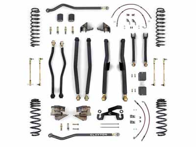 Clayton Off Road COR-3209025 Jeep Wrangler Premium 2.5-inch Long Arm Lift Kit 2018+ JL / Clayton Off Road COR-3209025 Lift Kit