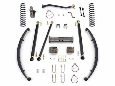 Clayton Off Road COR-3601021 Jeep Cherokee 6.5-inch Pro Series 3 Link Long Arm Lift Kit 1984-2001 XJ / Clayton Off Road COR-3601021 Lift Kit