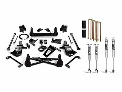 Cognito Motorsports 110-P0780 7" Lift Kit W/Fox Psmt 2.0 Shocks for 2011-2019 GM HD Stabilitrak / Cognito Motorsports 110-P0780 Lift Kit