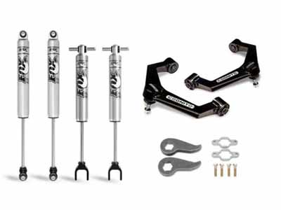 Cognito Motorsports 110-P0928 3" Leveling Kit with Fox Ps 2.0 Ifp Shocks for 2011-2019 GM 2500/3500 / Cognito Motorsports 110-P0928 Lift Kit