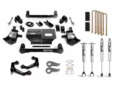 Cognito Motorsports 110-P0968 6" Lift Kit with Fox Ps 2.0 Ifp for 2011-2019 GM 2500/3500 2/4WD / Cognito Motorsports 110-P0968 Lift Kit
