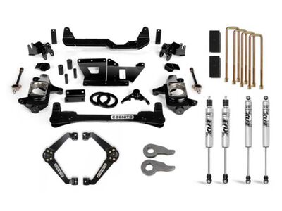 Cognito Motorsports 110-P0970 6" Lift Kit with Fox Ps 2.0 Ifp for 2001-2010 GM 2500/3500 2/4WD / Cognito Motorsports 110-P0970 Lift Kit