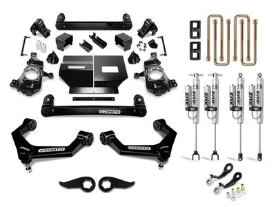 Cognito Motorsports 110-P1270 5" Lift Kit With Fox Psrr 2.0 Shocks For 2020-2024 GM 2500/3500 2/4WD / Cognito Motorsports 110-P1270 Lift Kit