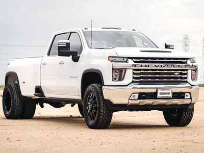 Cognito Motorsports 110-P1351 3" Leveling Kit with 2.0 Ifp shocks for 2020-25 GM 2500/3500 2/4WD / Cognito Motorsports 110-P1351 Leveling Kit