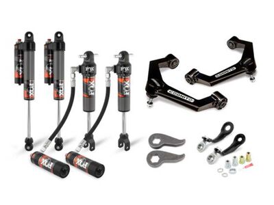 Cognito Motorsports 210-P0932 3" Leveling Kit with Fox 2.5 Elite Shocks for 2011-2019 GM 2500/3500 / Cognito Motorsports 210-P0932 Lift Kit