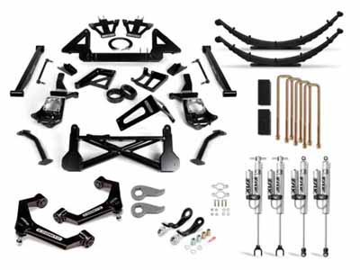 Cognito Motorsports 210-P1035 12" Lift Kit with Fox 2.0 Psrr Shocks For 2020-2024 GM 2500/3500 2/4WD / Cognito Motorsports 210-P1035 Lift Kit