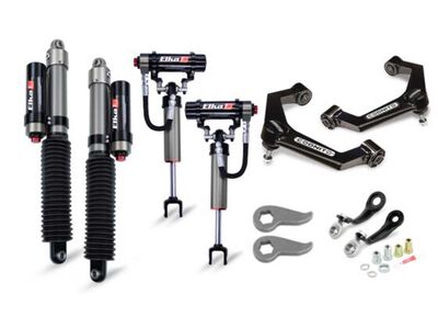 Cognito 210-P1130 3" Leveling Kit W/Elka 2.5 Reservoir Shocks for 2011-19 GM 2500-3500 2WD-4WD Truck / Cognito Motorsports 210-P1130 Lift Kit