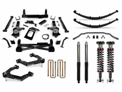 Cognito Motorsports 210-P1150 8" Lift Kit with Elka 2.0 Ifp Shocks for 2019-2024 GM 1500 2/4WD, / Cognito Motorsports 210-P1150 Lift Kit