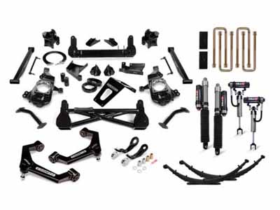 Cognito Motorsports 210-P1184 7" Lift Kit with Elka 2.5 Reservoir Shocks For 2020-2024 GM 2500/3500 / Cognito Motorsports 210-P1184 Lift Kit