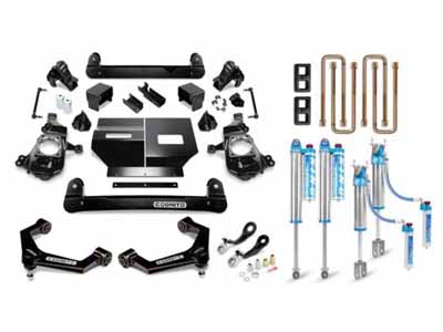 Cognito Motorsports 510-P1179 4" Lift Kit with King 2.5 Reservoir Shocks for 2020-2024 GM 2500/3500 / Cognito Motorsports 510-P1179 Lift Kit