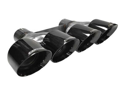 Corsa 14062BLK Quad 4.5-inch Black Pro-Series Tip Kit for 2014-2019 Corvette C7 6.2 / Corsa 14062BLK Exhaust Tip Kit