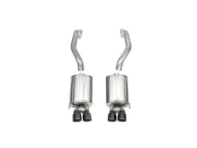 Corsa 14108BLK Sport Axle-Back Exhaust with Black Tip for 2009-2013 Corvette C6 6.2 / Corsa 14108BLK Sport Axle-Back