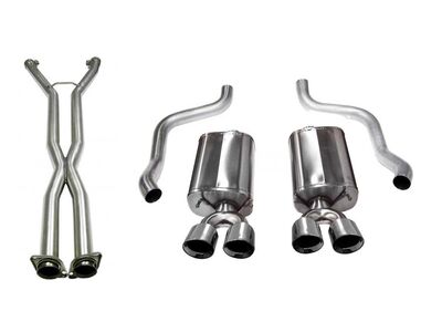 Corsa 14108CB Sport Axle-Back Exhaust for 2009-2013 Corvette C6 6.2 / Corsa 14108CB Sport Axle-Back