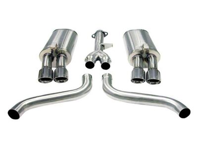 Corsa 14115 Sport Cat-Back Exhaust with Polished Tip for 1986-1991 Corvette C4 5.7 L98 / Corsa 14115 Sport Cat-Back